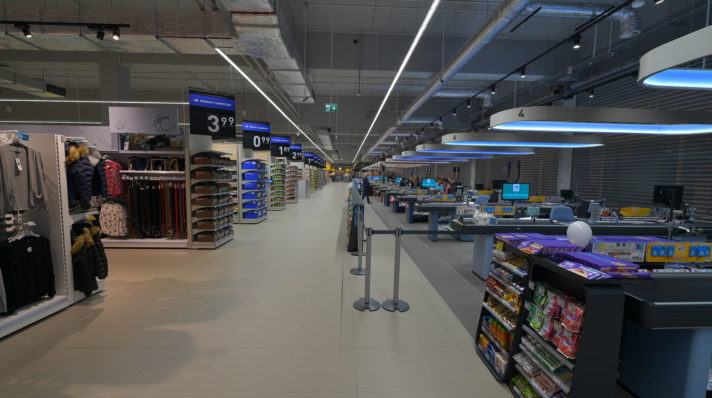 Checkout counters 1