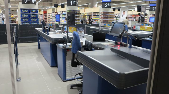 Checkout counters 4