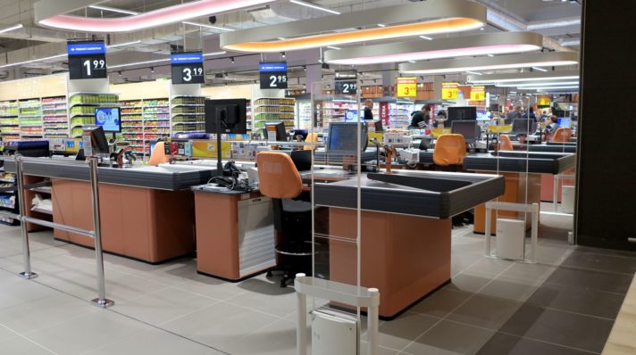 Checkout counters 5