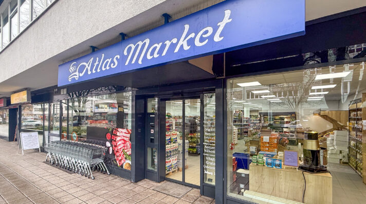 ATLAS MARKET in Stuttgart – Komplettausstattung des Ladens durch MAGO