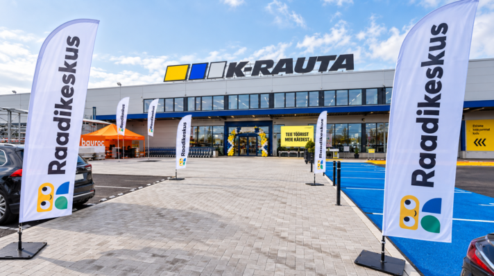 K-rauta w Estonii. Wyposażenie MAGO dla największego sklepu sieci w kraju.
